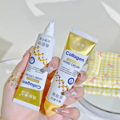 Revitalizing Bone Collagen Hand Cream - Anti-Wrinkle, Moisturizing & Long-Lasting Fragrance for Soft, Tender Skin