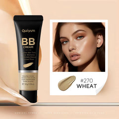 Ultimate High Coverage BB Cream: Waterproof Foundation & Concealer for Radiant, Long-Lasting Makeup - 270-Wheat