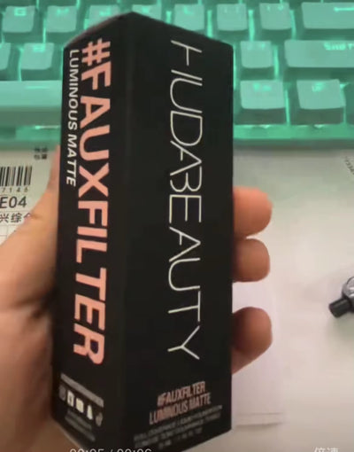 Fauxfilter Luminous Matte Foundation Liquid Foundation Moisturizing Make-Up Waterproof Long-Lasting Concealer Liquid Foundation