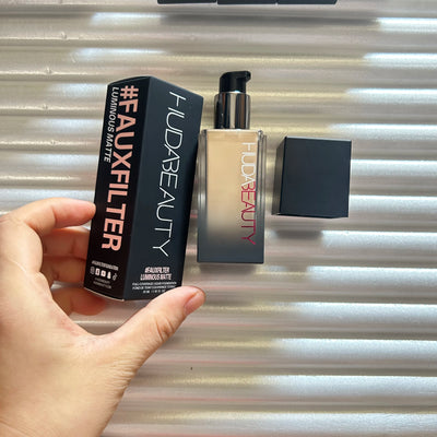 Fauxfilter Luminous Matte Foundation Liquid Foundation Moisturizing Make-Up Waterproof Long-Lasting Concealer Liquid Foundation