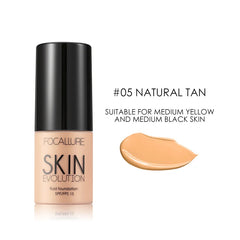Focallure 8 Colors Face Foundation Makeup Base Liquid Foundation Cream Full Coverage Concealer Moisturizing Face Make Up - 05