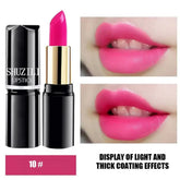 Long-Lasting Matte Lipstick - Original Tube, Smooth Texture, Moisturizing, Waterproof Formula - Pink