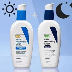 Revitalize Your Skin: AM/PM Moisturizing Face Cream with Niacinamide & Hyaluronic Acid, SPF 30 - 89ml Hydrating & Brightening Essence - Am And Pm