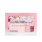 Ultimate Popfeel Makeup Kit: All-In-One Eyebrow, Eyeshadow, Eyeliner & Lip Gloss - Perfect Valentine's Day Gift for Her! - Popfeel -Feel001