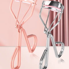 Natural Curling Eyelash Curler with Comb Girls Eyelash Beauty Auxiliary Tools Portable Wide Angle Eyelash Curler