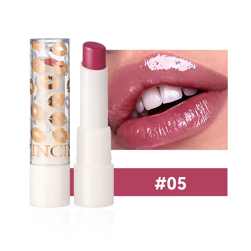 Vibrant Tinted Lip Glaze - Long-Lasting, Moisturizing, Waterproof Lipstick in 8 Stunning Shades - 02