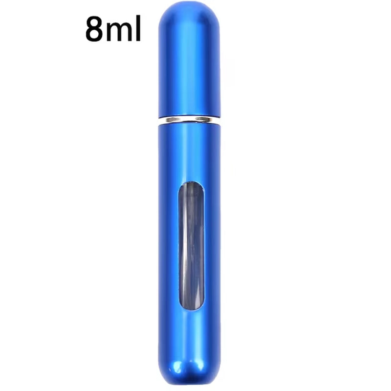 Travel-Friendly Refillable Mini Perfume Atomizer - Portable 5ml & 8ml Spray Bottles - 5Ml Black