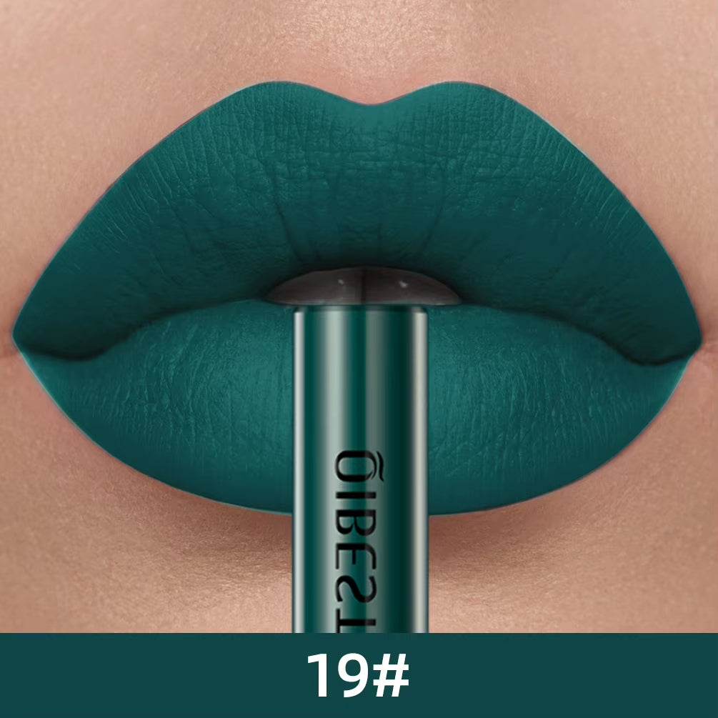 Long-Lasting Waterproof Matte Liquid Lipstick - Velvet Nude Red Tint Lip Gloss - Talin Store