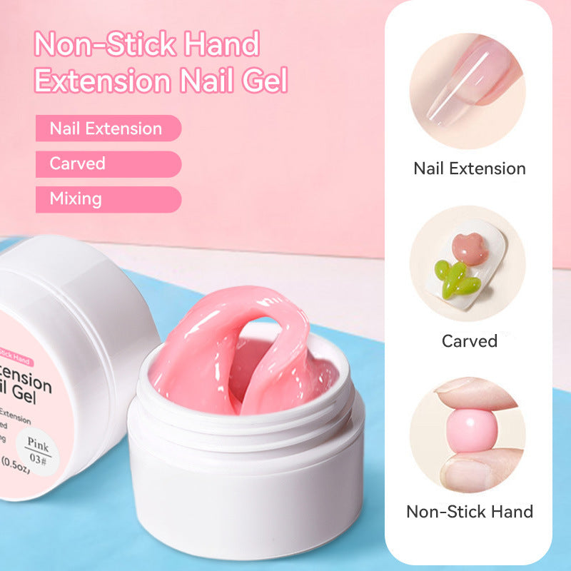 Non-Stick Hand Pinch Shaping UV Nail Extension