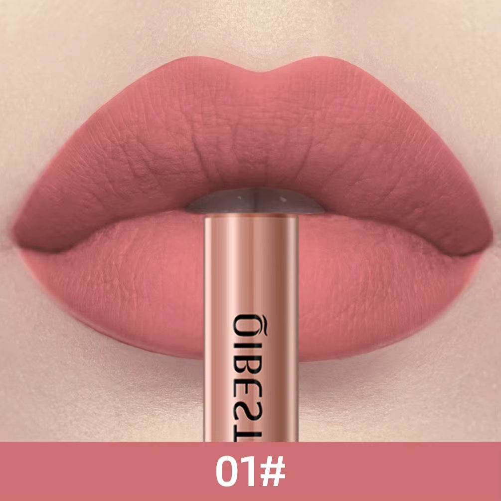 Long-Lasting Waterproof Matte Liquid Lipstick - Velvet Nude Red Tint Lip Gloss - Talin Store