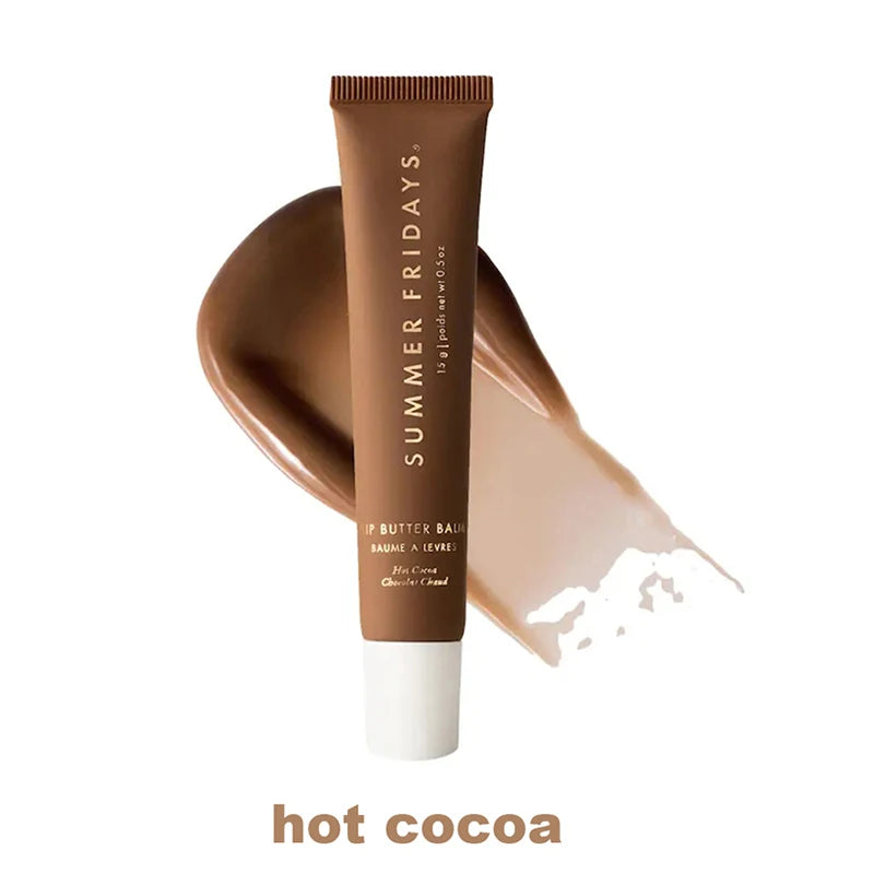 Summer Fridays Lip Balm - Moisturizing Mirror Lip Gloss with Vanilla Pink Sugar & Coffee Cake Scent - Brown Sugar