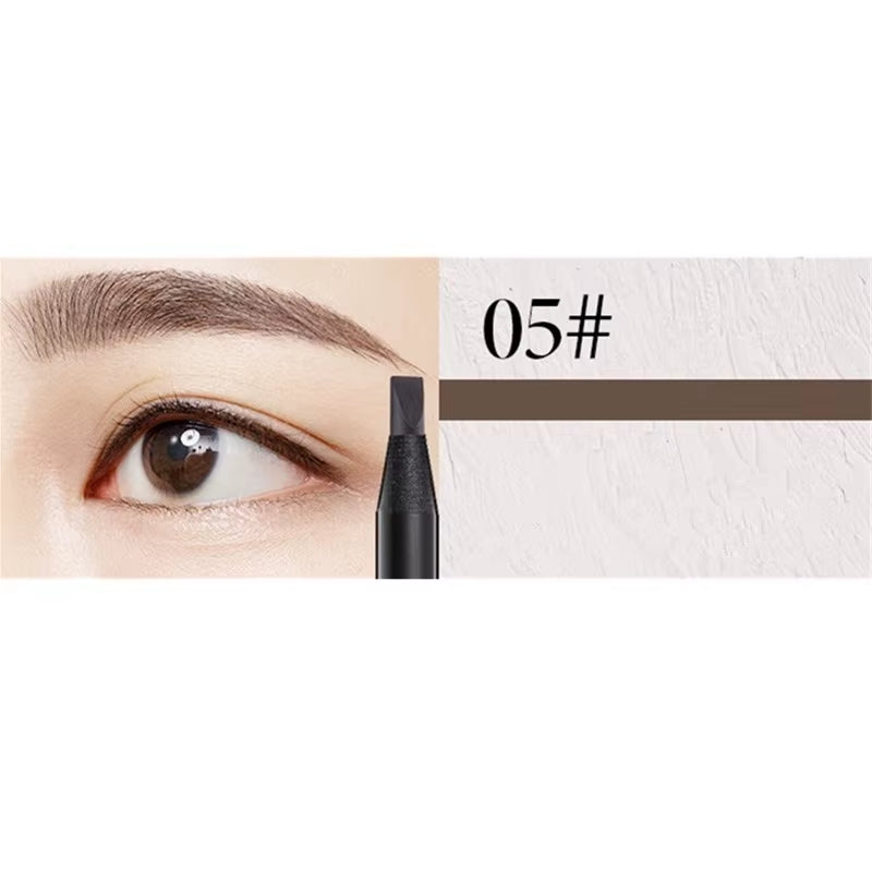 Hard Core Waterproof White Eyeliner - Long-Lasting Permanent Makeup Eyebrow Pencil for Makeup Artists