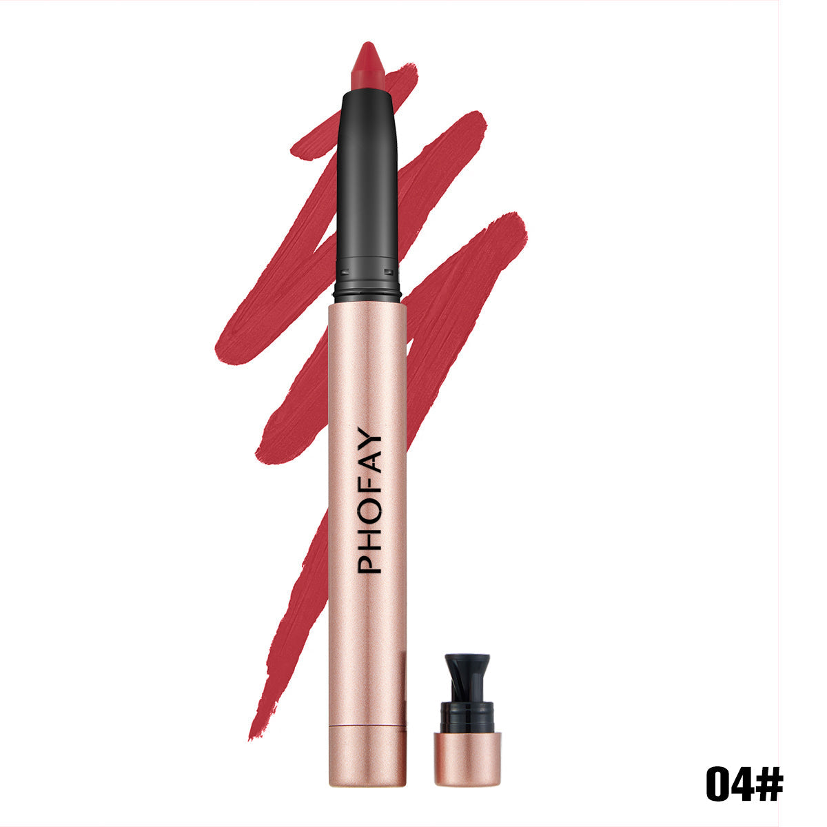 PHOFAY MATTE LIP LINER LIPSTICK PEN - 04