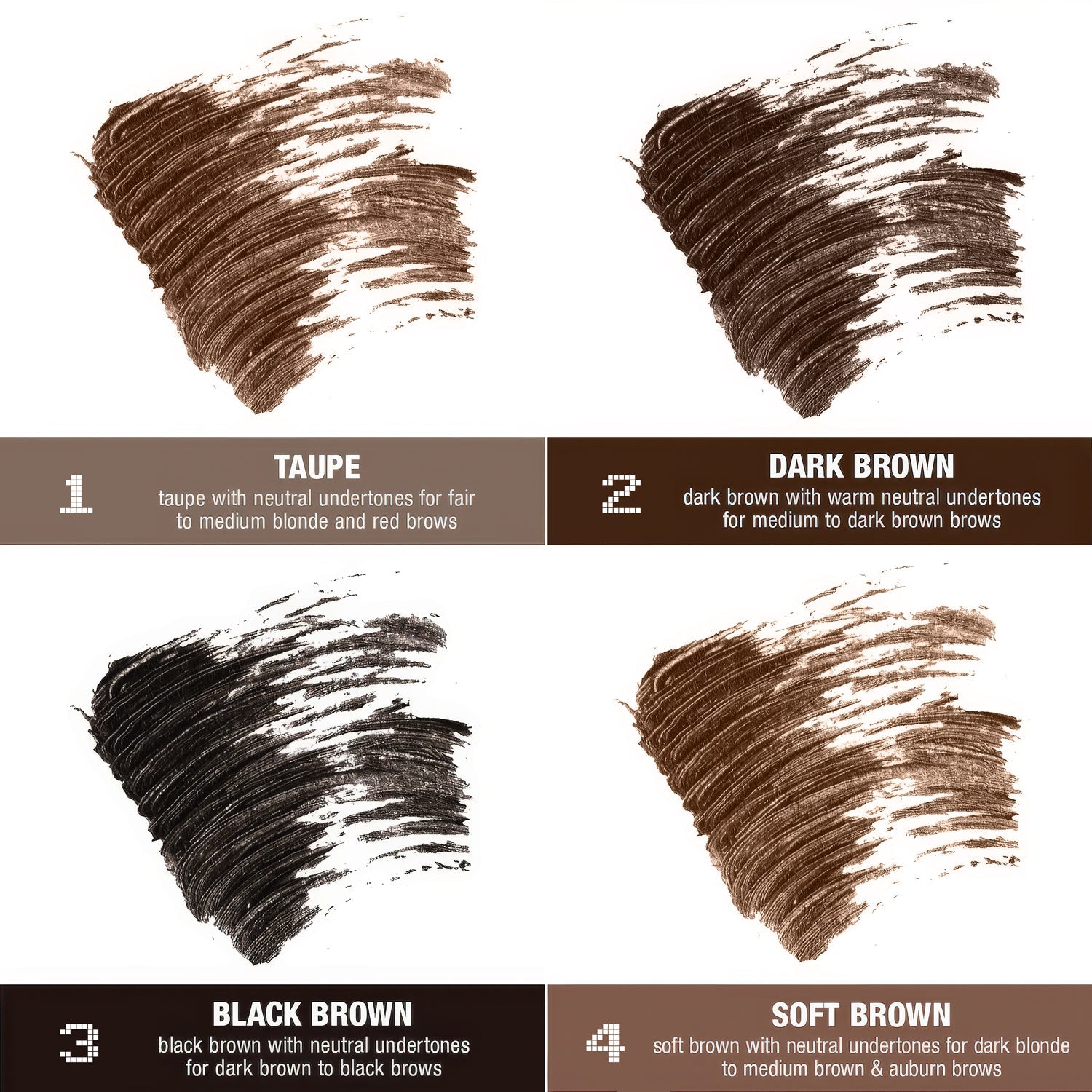 PHOFAY Tinted Eyebrow Gel - 1Pcs / 02