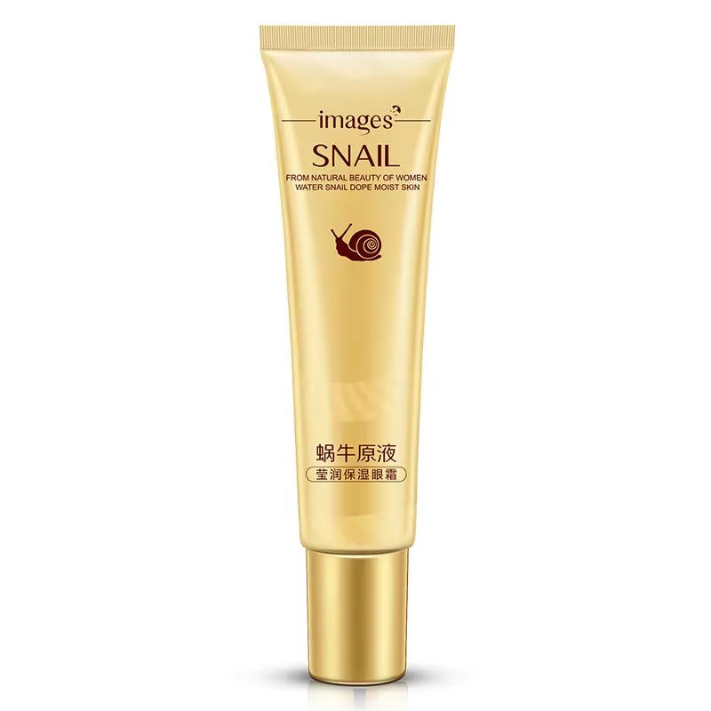 Revitalizing Snail Eye Cream - Brightening, Moisturizing & Anti-Aging Formula for Dark Circles and Wrinkles