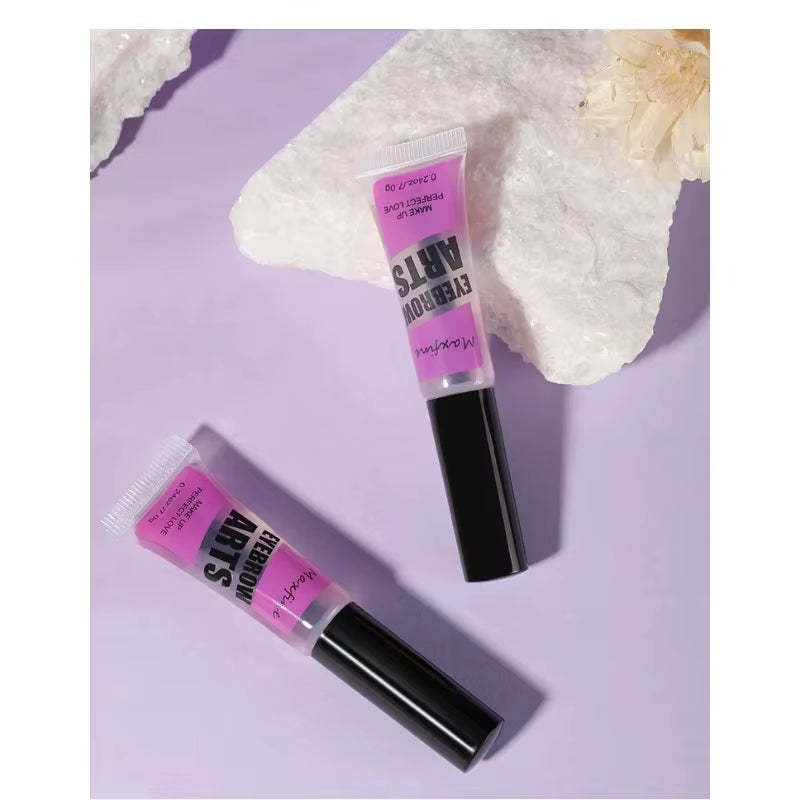 Long-Lasting Waterproof Eyebrow Gel - Quick-Drying Transparent Makeup for Flawless Brows - 3Pcs-01