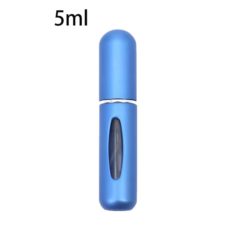 Travel-Friendly Refillable Mini Perfume Atomizer - Portable 5ml & 8ml Spray Bottles - 5Ml Black