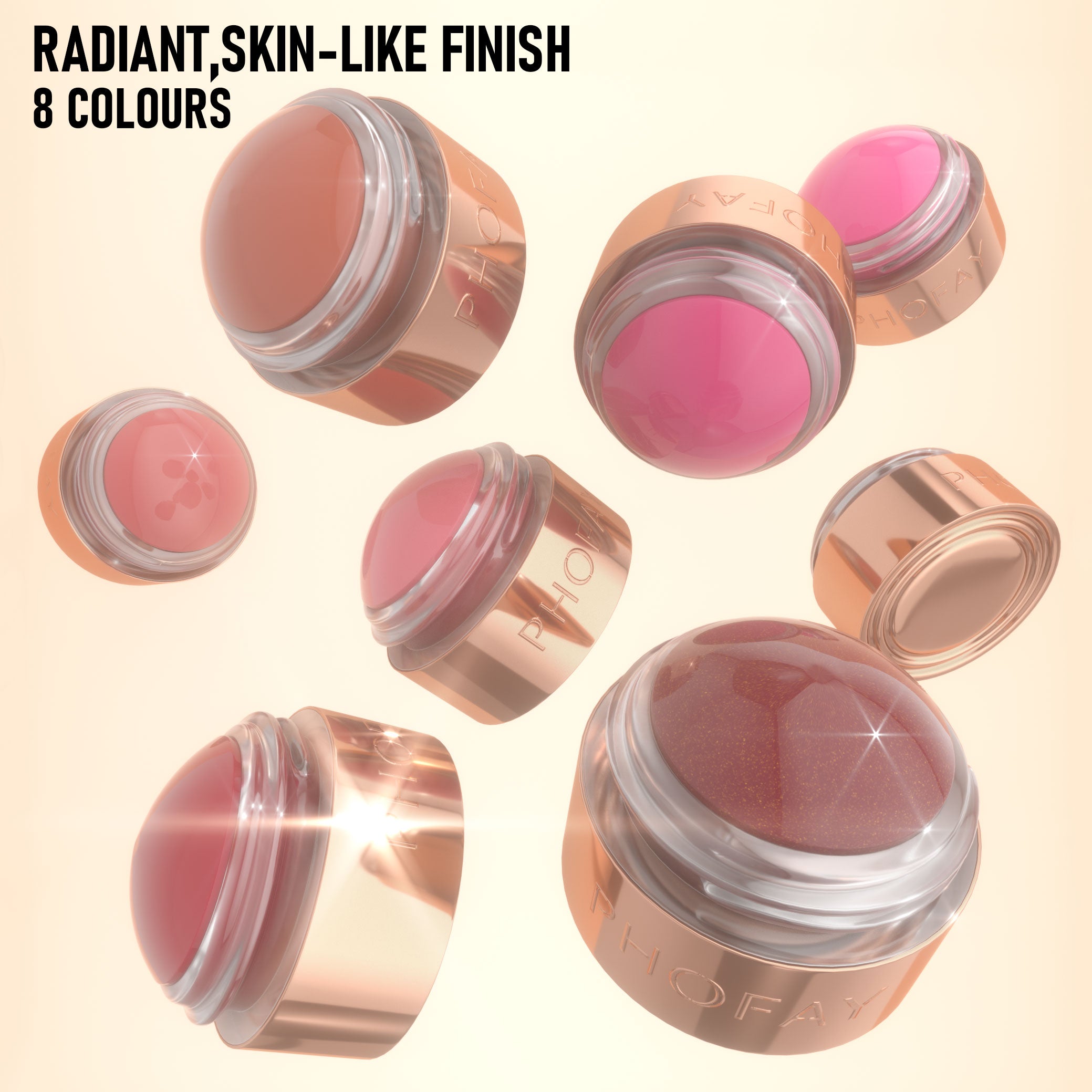 PHOFAY MOUSSE BLUSH CREAM - 02Color