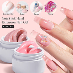 Non-Stick Hand Pinch Shaping UV Nail Extension