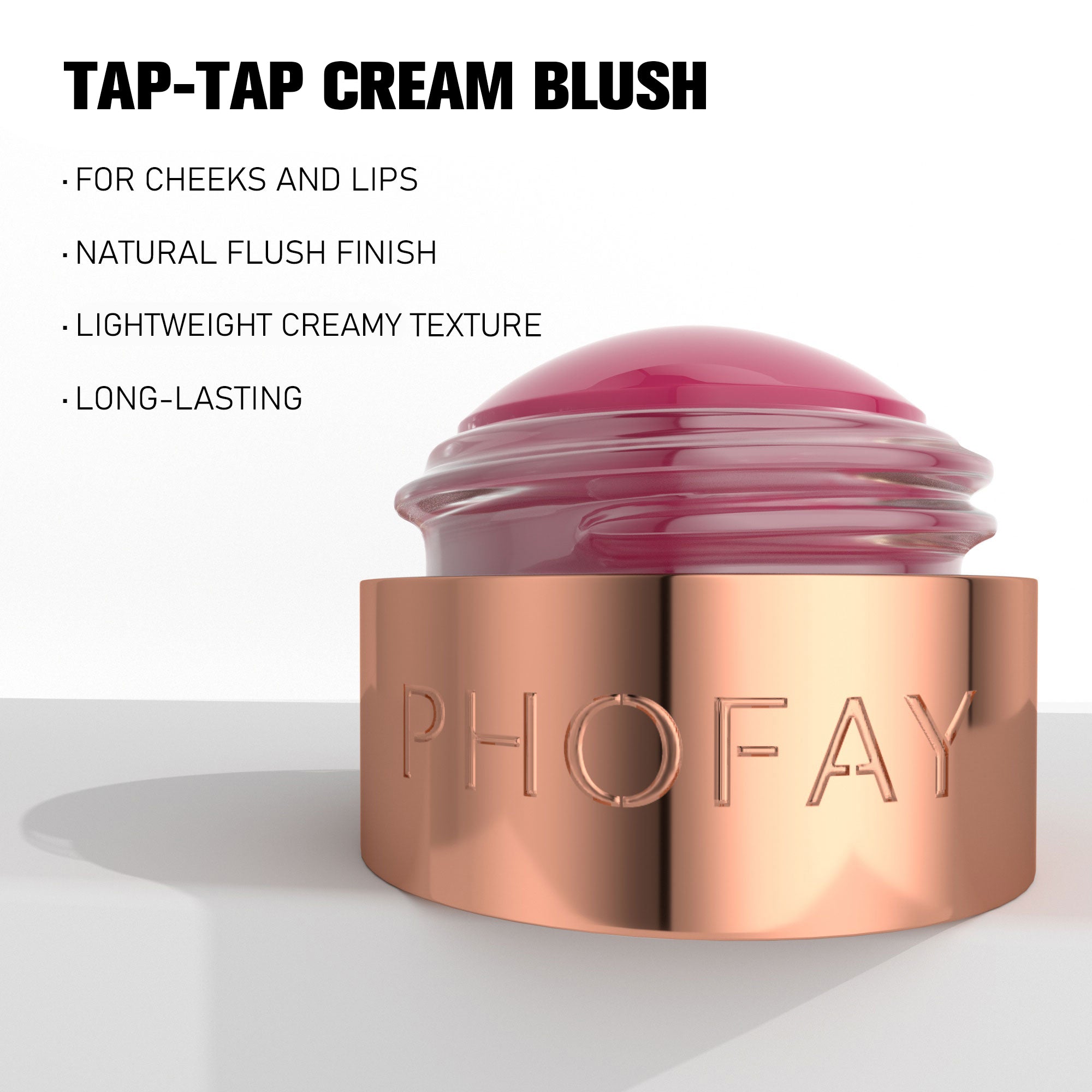 PHOFAY MOUSSE BLUSH CREAM - 01Color