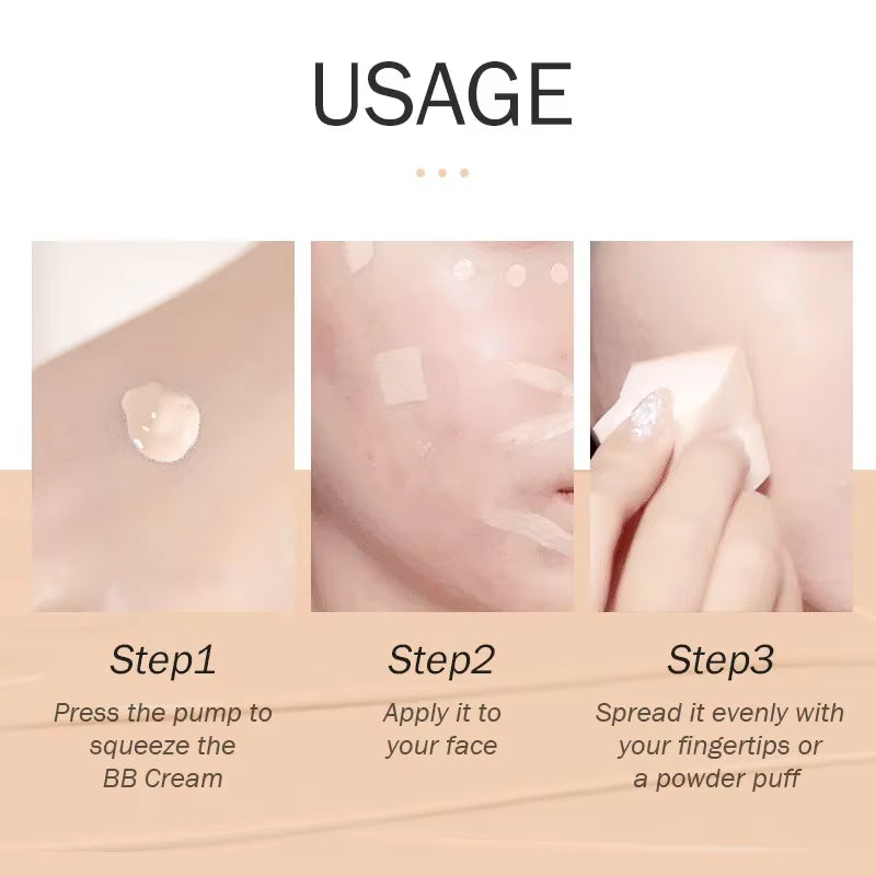 Ultimate All-in-One BB Cream: Oil-Control, Full Coverage, Waterproof & Long-Lasting Moisturizing Foundation - 320 Tan