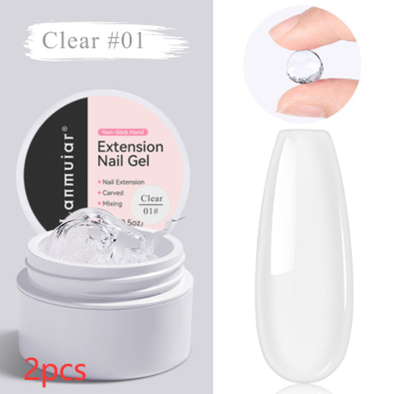 Non-Stick Hand Pinch Shaping UV Nail Extension
