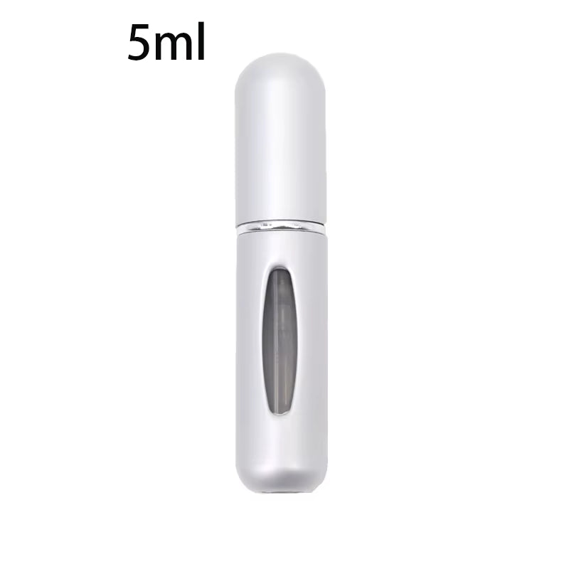 Travel-Friendly Refillable Mini Perfume Atomizer - Portable 5ml & 8ml Spray Bottles - 5Ml Black