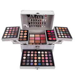 Ultimate All-in-One Makeup Gift Set - Complete Face Kit with Powder, Eyeshadow Palette, Lipstick, Brushes, Highlighter & Bronzer for Stunning Looks - Talin Store