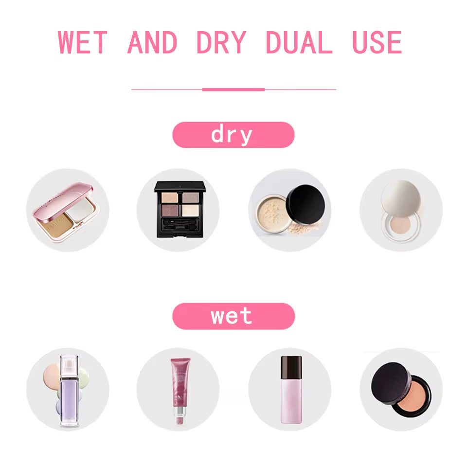 Vibrant Teardrop Makeup Sponge - Ultra Soft, Washable & Latex-Free Beauty Blender (1 Piece) - Beveling Mixedcolor