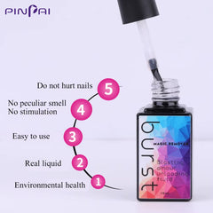 Pinpai Burst Magic Remove UV Nail Gel Polish Magic Remover Soak off Nail Art Primer Acrylic Clean Degreaser for Nail Lacquer