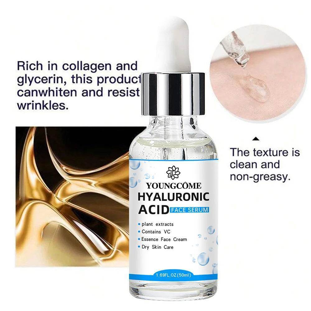 Hyaluronic Acid Facial Essence Deep Moisturizing Facial Skin Essence Korean Skin Care Products - Talin Store