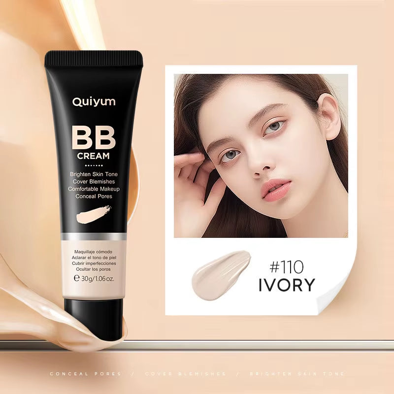 Ultimate High Coverage BB Cream: Waterproof Foundation & Concealer for Radiant, Long-Lasting Makeup - 480-Coffee