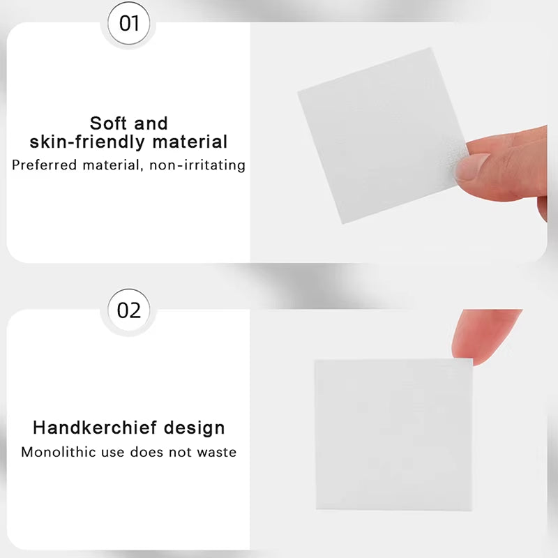 Gel Nail Polish Remover Gel Polish Cleaner Manicure Nail Remover Lint-Free Wipes Cleaner Paper Pad