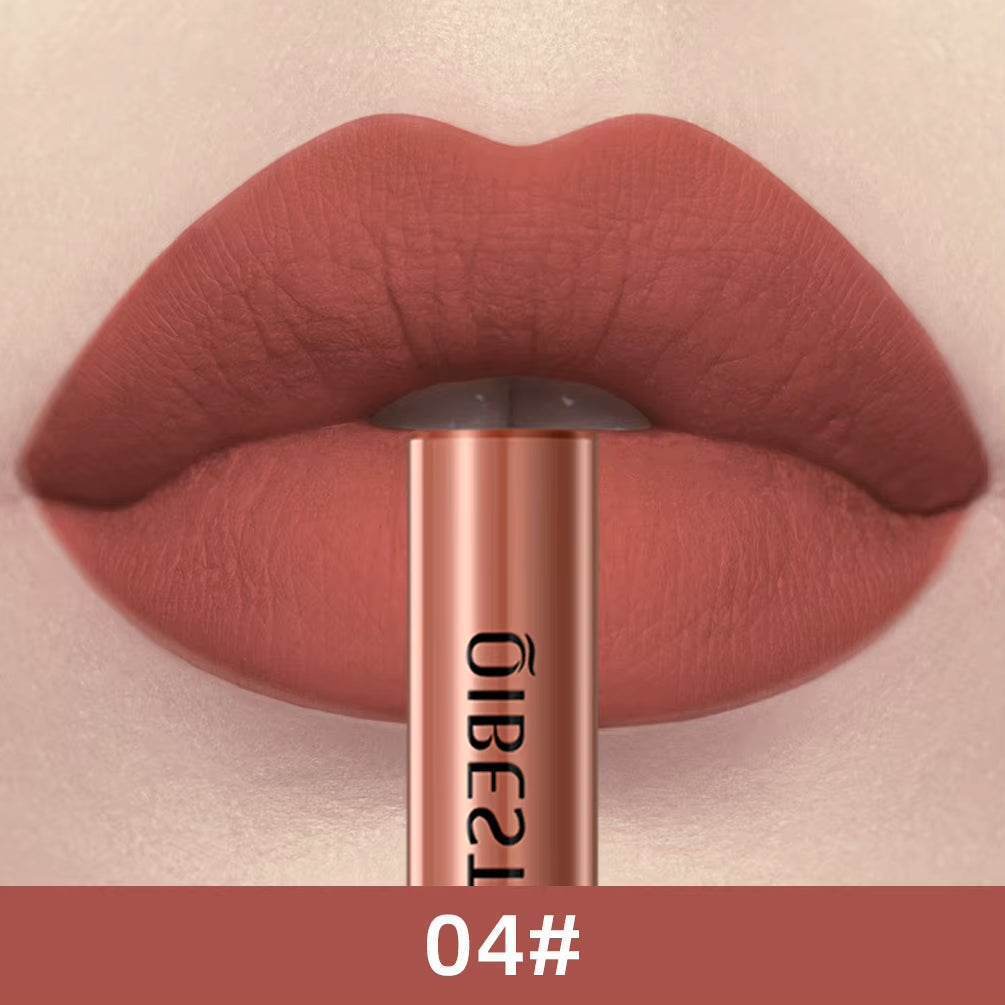 Long-Lasting Waterproof Matte Liquid Lipstick - Velvet Nude Red Tint Lip Gloss - Talin Store