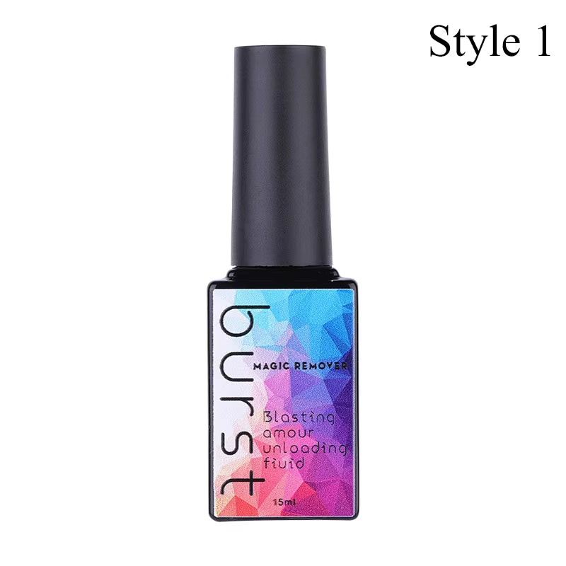 Pinpai Burst Magic Remove UV Nail Gel Polish Magic Remover Soak off Nail Art Primer Acrylic Clean Degreaser for Nail Lacquer
