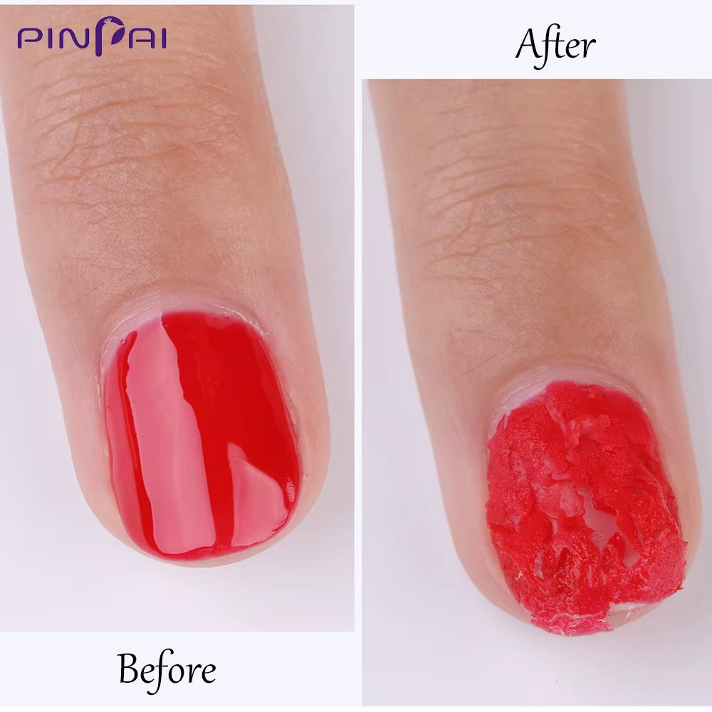 Pinpai Burst Magic Remove UV Nail Gel Polish Magic Remover Soak off Nail Art Primer Acrylic Clean Degreaser for Nail Lacquer