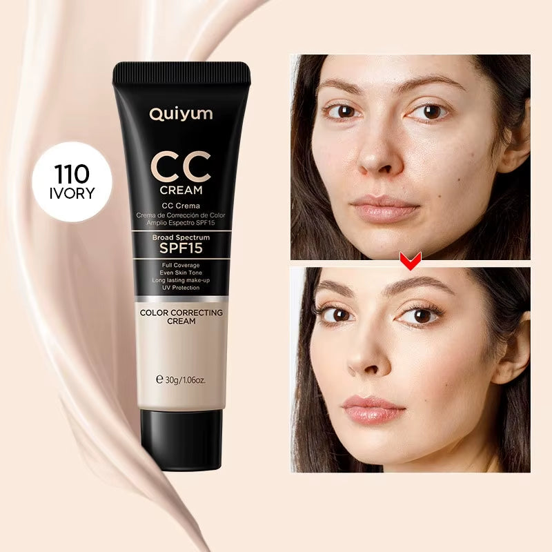 Ultimate CC Cream: Acne Coverage, Long-Lasting Wear & UV Protection for Flawless Skin - 240-Natural