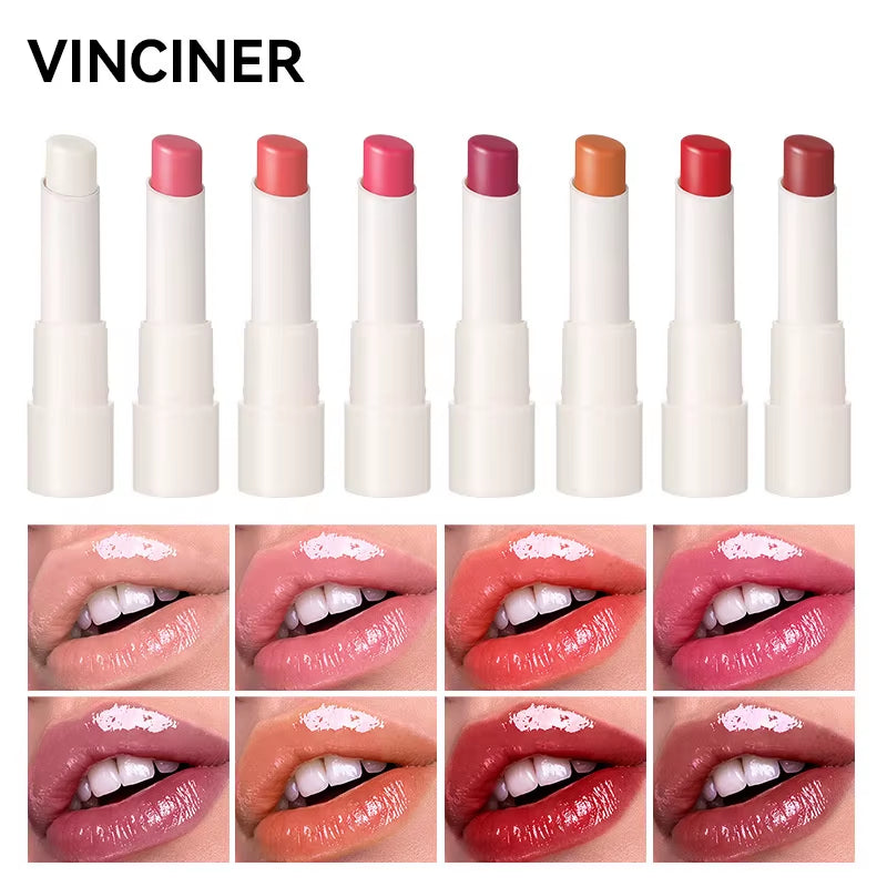 Vibrant Tinted Lip Glaze - Long-Lasting, Moisturizing, Waterproof Lipstick in 8 Stunning Shades - 05