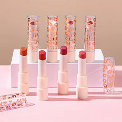 Vibrant Tinted Lip Glaze - Long-Lasting, Moisturizing, Waterproof Lipstick in 8 Stunning Shades - 07