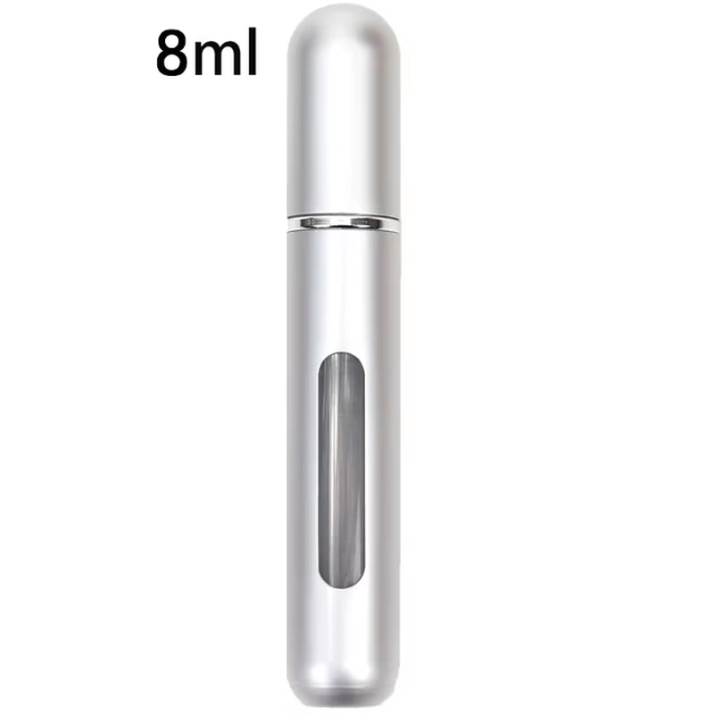Travel-Friendly Refillable Mini Perfume Atomizer - Portable 5ml & 8ml Spray Bottles - 5Ml Black