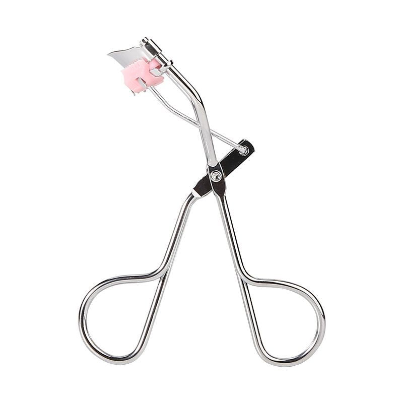 Natural Curling Eyelash Curler with Comb Girls Eyelash Beauty Auxiliary Tools Portable Wide Angle Eyelash Curler