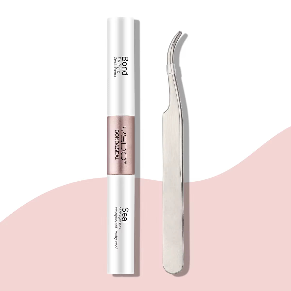 DIY Lash Clusters Set - Natural 5-16mm Individual Lashes with Bond & Seal for Effortless Extensions - Bond And Tweeze