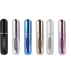 Travel-Friendly Refillable Mini Perfume Atomizer - Portable 5ml & 8ml Spray Bottles - 5Ml Matte Pink
