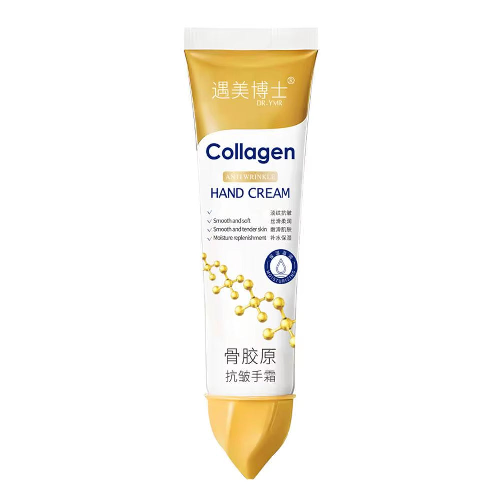 Revitalizing Bone Collagen Hand Cream - Anti-Wrinkle, Moisturizing & Long-Lasting Fragrance for Soft, Tender Skin