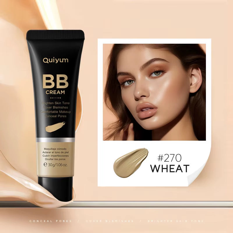 Ultimate High Coverage BB Cream: Waterproof Foundation & Concealer for Radiant, Long-Lasting Makeup - 320-Tan