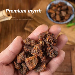 Natural Myrrh Resin High-Quality Incense Raw Material 100/200G DIY Combined with Frankincense to Make Fragrant Powder Fragrance