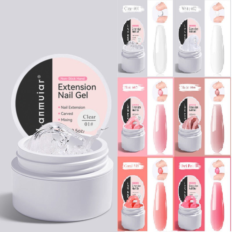 Non-Stick Hand Pinch Shaping UV Nail Extension