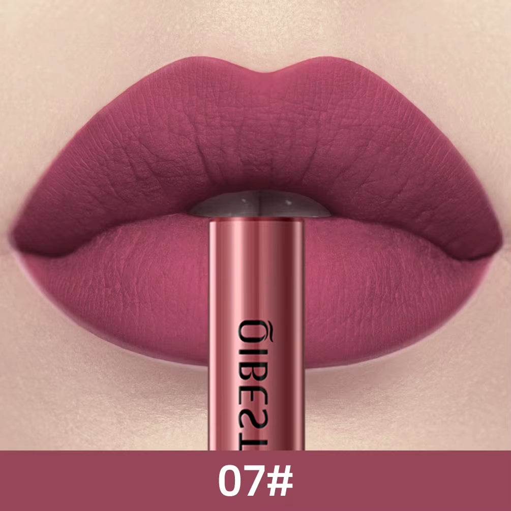 Long-Lasting Waterproof Matte Liquid Lipstick - Velvet Nude Red Tint Lip Gloss - Talin Store