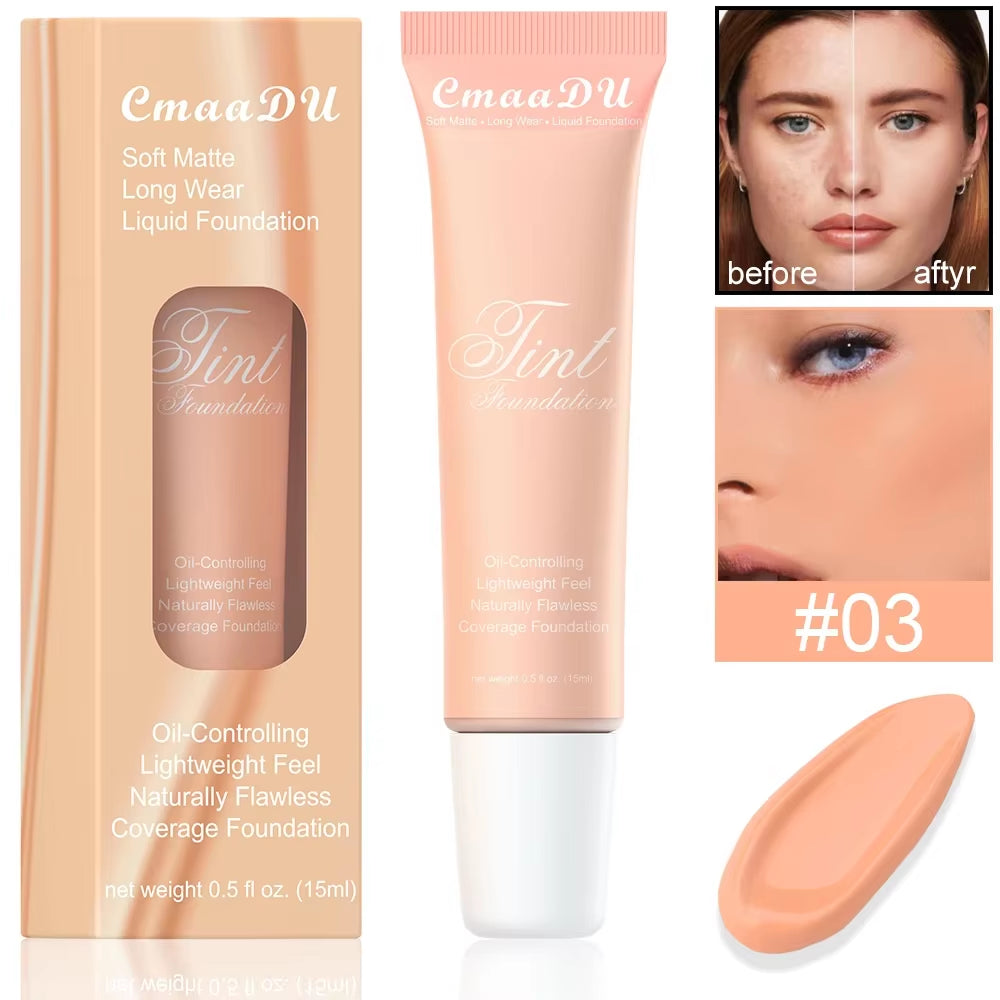 High Coverage Liquid Foundation - Matte, Waterproof BB Cream in 4 Stunning Colors! - 03