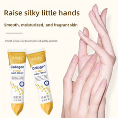 Revitalizing Bone Collagen Hand Cream - Anti-Wrinkle, Moisturizing & Long-Lasting Fragrance for Soft, Tender Skin